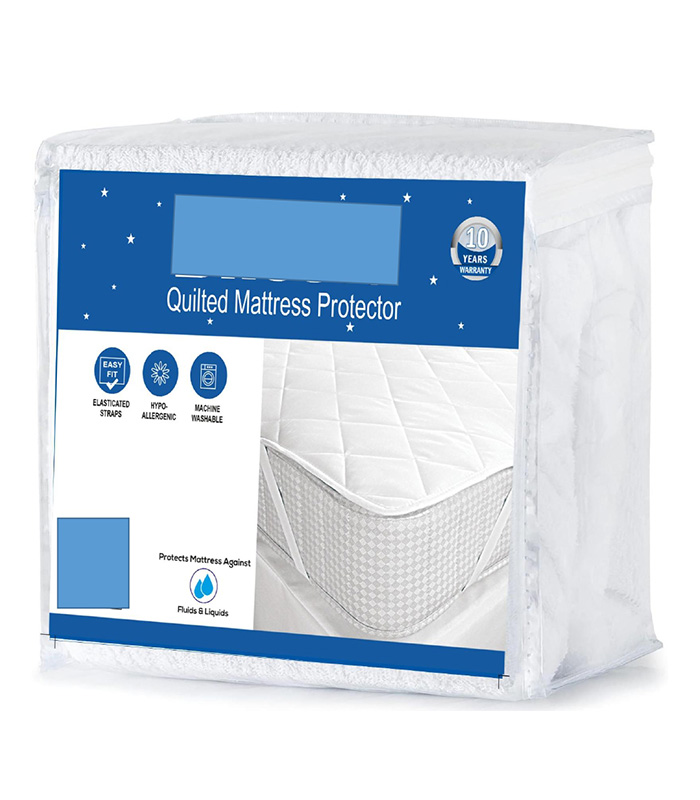 Waterproof Quilted Fitted Mattress Protector Waterproof Quilted Fitted Mattress Protector - Image 1